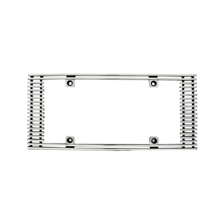 Edge Billet - IPCW CWL-411A 4mm BILLET LICENSE PLATE FRAME STRAIGHT EDGE