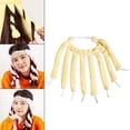 thumbnail image 3 of Rulos de Cabello Yinane Suaves sin Calor Amarillo Reutilizables, 3 of 8