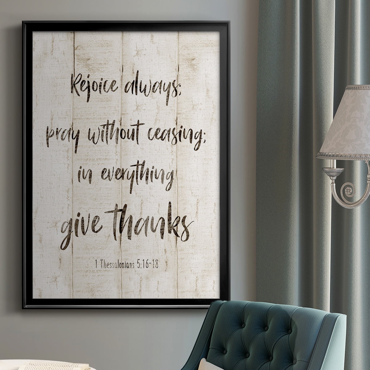 Rejoice Always Premium Classic Framed Print - Ready to Hang