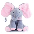 thumbnail image 1 of Singing Plush Elephant Toy Animated Stuffed Doll For Baby, 1 of 1