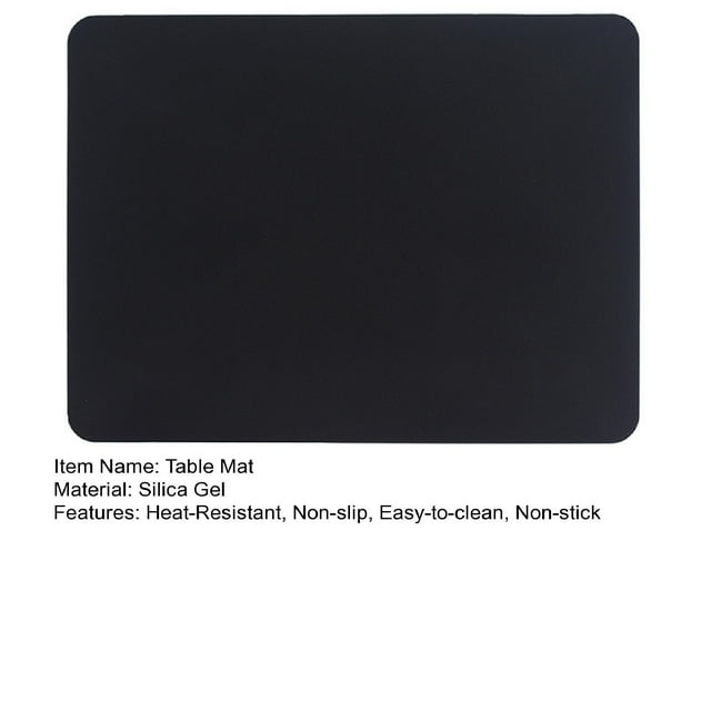 wirlsweal Durable Silicone Mat Casting Tools Table Mat Resin Crafts Table Mat Resin Crafts