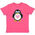 thumbnail image 3 of Inktastic Valentines Day Penguin Love Heart Youth T-Shirt, 3 of 5