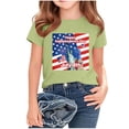 thumbnail image 4 of Odeerbi Chicos Niñas 4 de Julio Camiseta Manga Corta Bandera Americana Camiseta Gráfica, 4 of 6