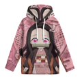 thumbnail image 5 of Kamado Nezuko Youth Hoodies Boys Girls 3D Printed Sweatshirt Fall Winter Clothes Long Sleeves Pullover Sweater S, 5 of 6