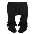 thumbnail image 1 of Collants Unis pour Bébés Filles, Leggings Extensibles avec Nœud, 1 of 3