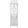 thumbnail image 4 of Convenience Concepts Town Square Console Table, Cl, 4 of 5