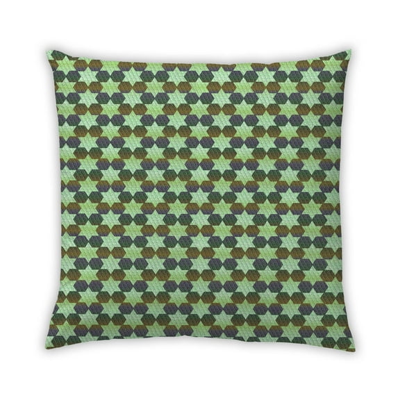 Ahgly Company Indoor Square Contemporary Throw Pillow, 18 inch by 18 inch