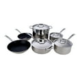 thumbnail image 2 of miu france 10-piece copper core cookware set, silver, 2 of 2