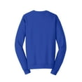 thumbnail image 6 of Port & Co Adult Male Men Plain Long Sleeves Sweatshirt True Royal X-Small, 6 of 6