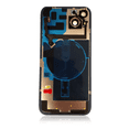 thumbnail image 3 of Replacement Back Glass With Steel Plate With Wireless NFC & MagSafe Magnet Installed For iPhone 14(No Logo)(Red), 3 of 4