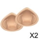 thumbnail image 1 of 2x de Esponja Extraíble Cojín Transpirable Push Up Almohadillas de Inserción de Mejoradores de Talladora Par Soledad Almohadillas de esponja para sujetador, 1 of 9
