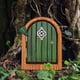 thumbnail image 3 of Puerta Hadas Casa Muñecas Elfo en Miniatura Artesanía para Árboles Jardín (5), 3 of 9