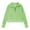 Light Green, variant on Fdrone Kid Girls Cropped Hoodies Half Zip Up Sweatshirt Trendy Winter Cropped Long Sleeve Shirt Pullover Youth Preppy Tween Girl Hoodie Tops Cute Clothes