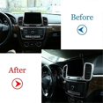 thumbnail image 5 of Silver Central Control Air Vent Outlet Frame for Benz GLS W166 16-19, 5 of 5