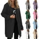 thumbnail image 1 of Camisas de manga larga,Sudadera con cremallera para mujer, sudadera de manga larga, chaqueta polar de poliéster, ropa de abrigo informal suave para uso diario, sopatenor, 1 of 9