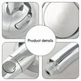 thumbnail image 4 of Hot Handheld Shower Head High Pressure Chrome 3 Spary Setting with ON/OFF Pause Switch Water Saving Adjustable Luxury Spa Detach (Silver), 4 of 7