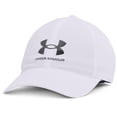 thumbnail image 1 of Gorra Under Armour Armourvent ajustable para hombre, color blanco/gris, 1 of 1
