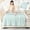 Green, variant on Summer Air Conditioning Quilt Soft Breathable Lightweight Washable Polyester Blanket - Cool Leaf Print, 70x100cm, Pink Green Blue Gray