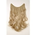 thumbnail image 2 of Synthetic Invisible Wire in Hair Extension Full Head As Natural Curly Wavy, 2 of 5
