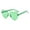 Green, variant on Siminsem Heart Shape Sunglasses for Women, Candy Color Retro Sun Glasses, UV Protection Cute Small Frame Shades for Summer, Red, One Size