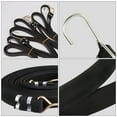 thumbnail image 2 of Miangastore Elastic Bungee Cord Black Rubber 2Pcs 11.8In, 2 of 9