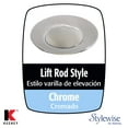 thumbnail image 4 of Plumb Pak PP820-77 Lavatory Pop-Up Assembly, For Use With 1-1/4 in Drain Systems, Brass, Chrome Plated, 4 of 10