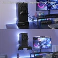 thumbnail image 5 of Uberwith Wall Mount with Cooling Fan for Xbox Series X, 4 in 1 Wall Mount Kit for Xbox Series X, 3 Speed Low Noise Fan with RGB Light Strip & Touch Switch, 3 USB Port Controller & Headphone Holder, 5 of 6