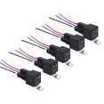 thumbnail image 1 of 5 Pcs Car Relay Durable Professional Prime 5pin 12V 40A Sturdy Car Relay for Motor, 1 of 6