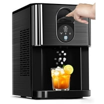 KNDKO Nugget Ice Maker Make Ice Efficiently, Be Ready For Ice Available In 15-20 Mins For 1-2 Cups Of Drink And Make 44 Lbs Ice In 24 Hours, Perfect For Family Party Or Office