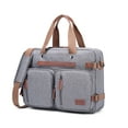 thumbnail image 5 of Convertible 17.3 Inches/15.6 Inches Laptop Bag 3 In 1 Messenger Bag Shoulder Bag Backpack Multi-functional Briefcase For Men Women Business School Work Travel, 5 of 5