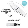 thumbnail image 5 of Ultra Clear Auto Open Compact Umbrella, 5 of 5