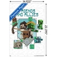 thumbnail image 3 of Minecraft: Legends - Friends and Allies Wall Poster, 14.725" x 22.375", 3 of 4