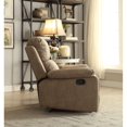 thumbnail image 3 of DeeHome ACME Bina Recliner (Motion) in Taupe Polished Microfiber 59527, 3 of 5