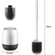 thumbnail image 3 of Silicone Toilet Brush With Holder Set Toilet Bowl Brush For Bathroom No Scratch Soft Toilet Cleaner Brush Wall Mounted, 3 of 5