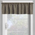 thumbnail image 4 of Ambesonne Art Deco Valance & Curtain, Swirling Straight Lines, 55"x30", Dark Olive Green Grey, 4 of 7