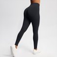 thumbnail image 2 of Lenpel Leggings for Women Seamless High Waisted Butt Lifting Full Length Workout Yoga Pants Athletic Gym Leggings, 2 of 7
