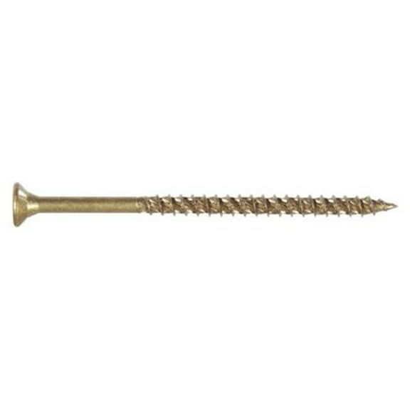 Hillman Fasteners 196588 1.25 in. x 8 Power Pro Bronze Ceramic Exterior Screw, Pack of 75