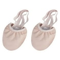 thumbnail image 1 of EeaseMX par de zapatos de baile con banda elástica, zapatos de media danza, zapatos de ballet profesionales, zapatos de entrenamiento de baile, protector de dedos de moda para adultos - Talla 42, 1 of 7