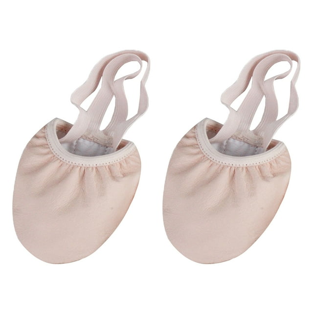 EeaseMX par de zapatos de baile con banda elástica, zapatos de media danza, zapatos de ballet profesionales, zapatos de entrenamiento de baile, protector de dedos de moda para adultos - Talla 42