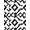 Black Grey White, Pattern 1, variant on ODIKA 8'x10' Washable Area Rug Contemporary Interlocking Shapes Minimalist Motif Grey Abstract Refined for Dining Room, Large Office, Lounge, Non-Slip Chair-Friendly Mat