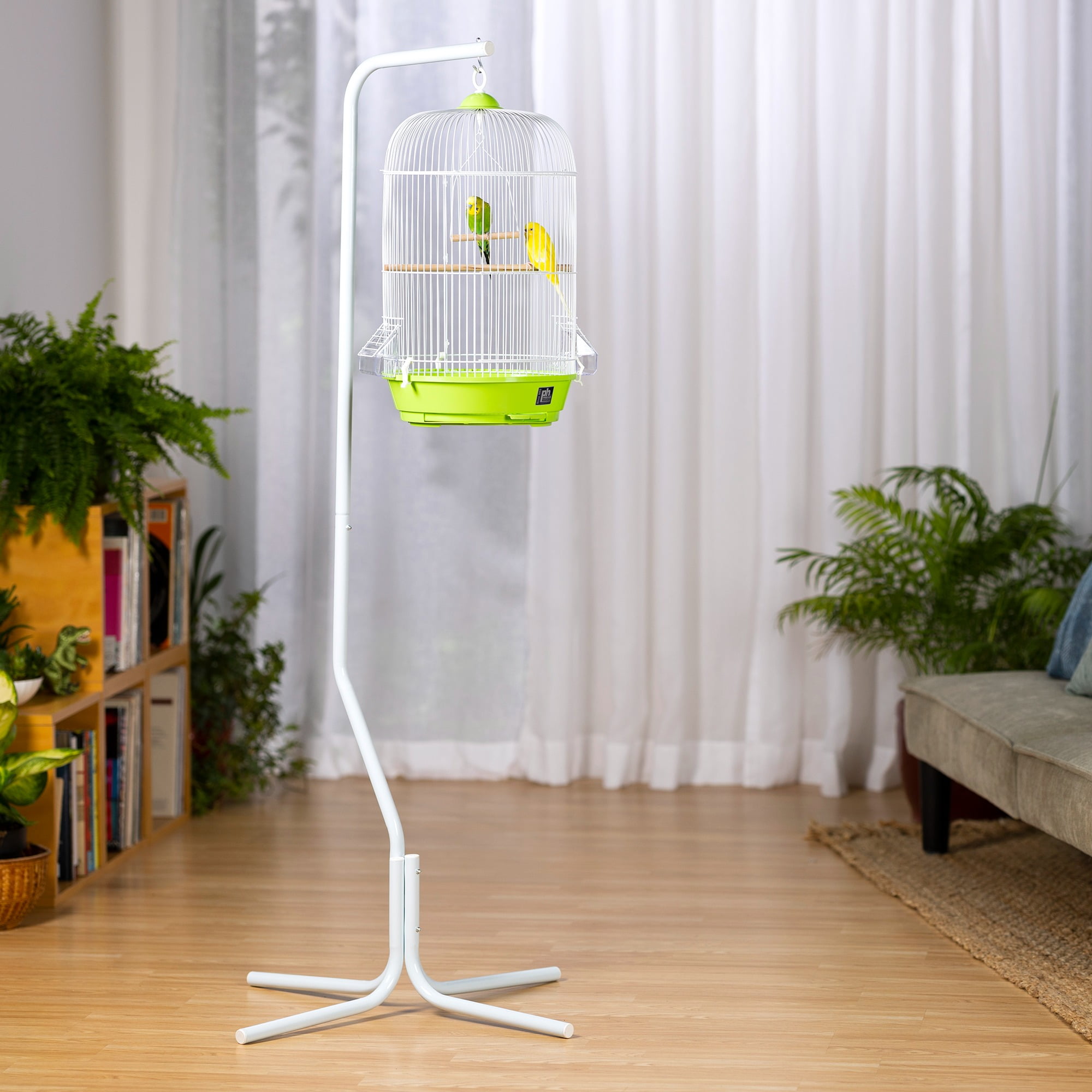 Prevue Pet Products Small Round Bird Cage - Green SP31999G