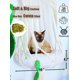 thumbnail image 2 of Hamaca para Gatos KARCEEY Macramé Colgante con Hierba Gatera para 18 kg, 2 of 7