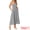 Black, variant on DARING DIVA Women's Gingham Strapless Maxi Summer Casual Sundress S Black