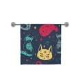 thumbnail image 2 of MKHERT Seamless Pattern With Hand Drawn Unicorn And Diamo Bath Towel Shower Towel Wash Cloth Face Towels 16x28 Inches, 2 of 3