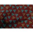 thumbnail image 4 of oneOone Cotton Cambric Fabric Triangle Block Printed Fabric 1 Yard 56 Inch Wide, 4 of 4