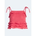 thumbnail image 6 of Scoop Women's Tie Ruffle Sweater Tank, Sizes XS-XXL, 6 of 6