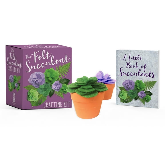 Running Press Mini Edition, The Felt Succulent Crafting Kit