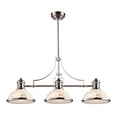 thumbnail image 1 of Elk Lighting Chadwick Îlot de Cuisine à LED 3 Lumières en Nickel, 1 of 1