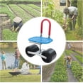 thumbnail image 2 of Miumaeov Adjustable Rolling Garden Stool, Modern Style, 7.9" Backrest Height, 360° Rotation, 2 of 7