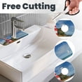 thumbnail image 3 of Pofeuu Lighthous Print Splash Guard for Sink Faucet Sink Gadgets-Splash Guard Behind Faucet Drip Catcher for Kitchen, Bathroom,Sink Mat, 3 of 7